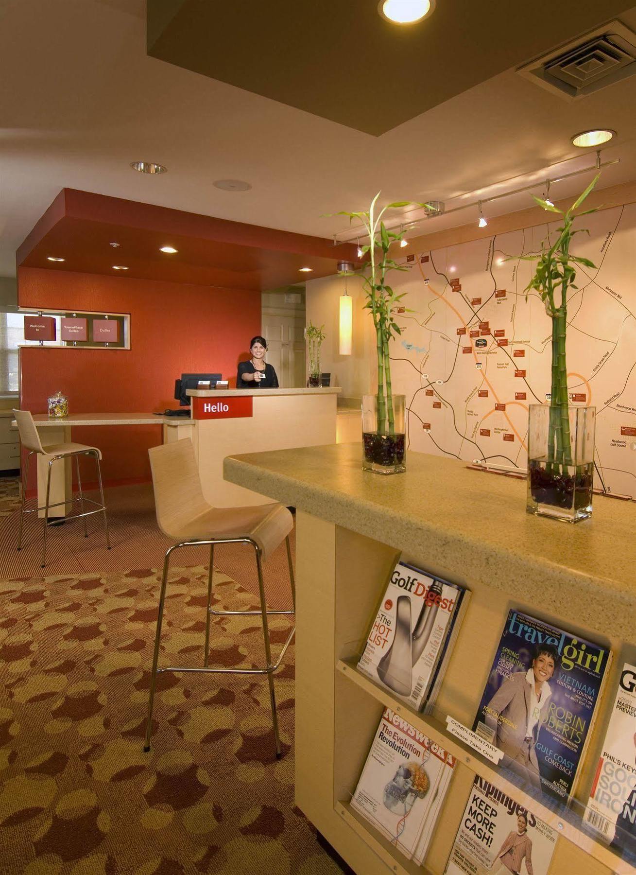 סטרלינג Towneplace Suites Dulles Airport מראה פנימי תמונה